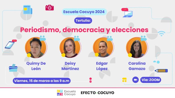 egunda tertulia, titulada Periodismo, democracia y elecciones